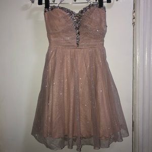 Speechless Sparkle Prom Type Dress
